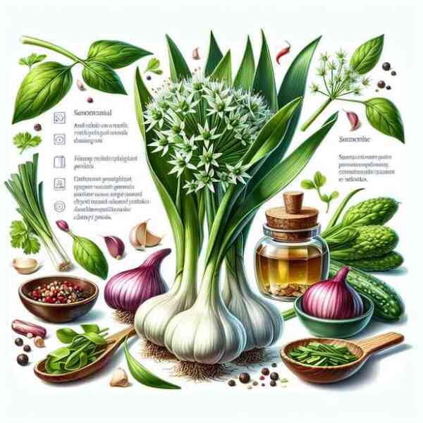 산마늘순 효능 칼로리 영양성분 궁합음식 한눈에 보기