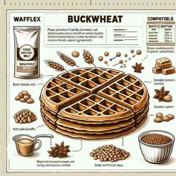 백설와플믹스 효능 영양성분 궁합음식 칼로리 알아보기