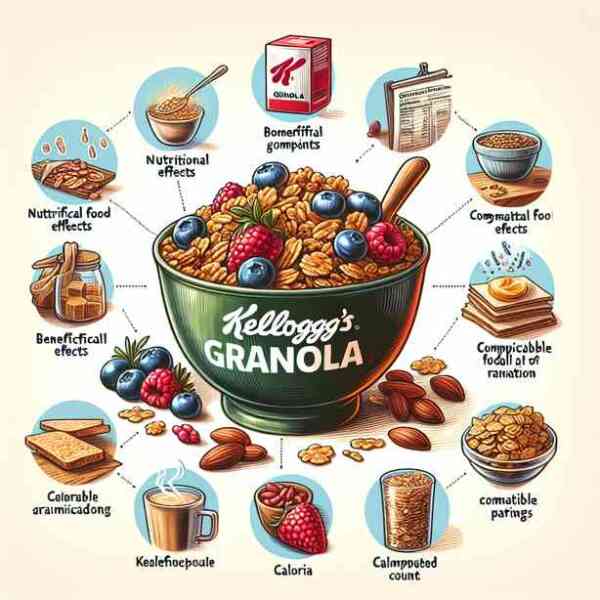 켈로그그래놀라 효능 영양성분 궁합음식 칼로리 총정리
