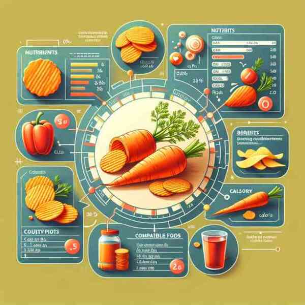 당근칩 효능 영양성분 궁합음식 칼로리 완벽 분석