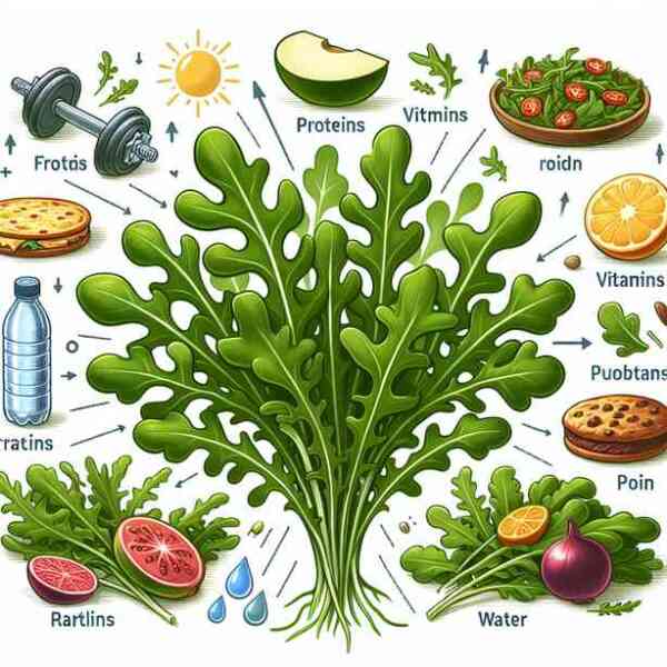 아루굴라 효능 칼로리 영양성분 궁합음식 한눈에 보기