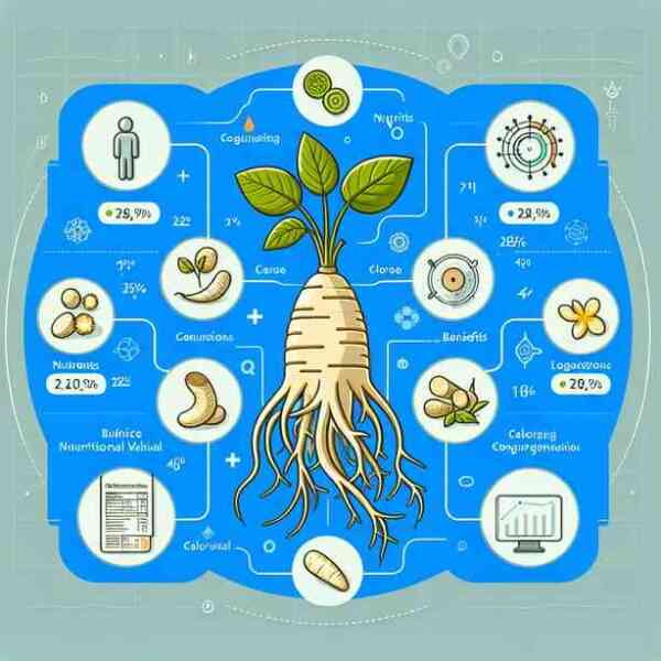 인삼 효능 칼로리 영양성분 궁합음식 한눈에 보기