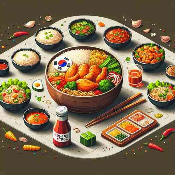 CJ햇반컵반불닭덮밥 효능 칼로리 영양성분 궁합음식 한눈에 보기