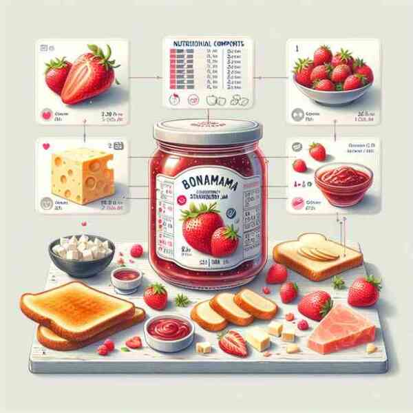 보나마마딸기잼 효능 칼로리 영양성분 궁합음식 칼로리 한눈에 보기 보나마마딸기잼 효능 칼로리 영양성분 궁합음식 칼로리 한눈에 보기