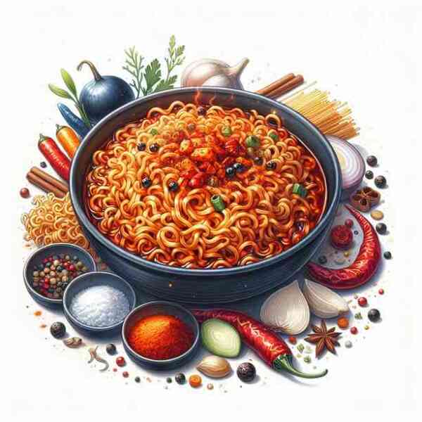 불닭볶음면 칼로리 영양성분 궁합음식 효능 총정리