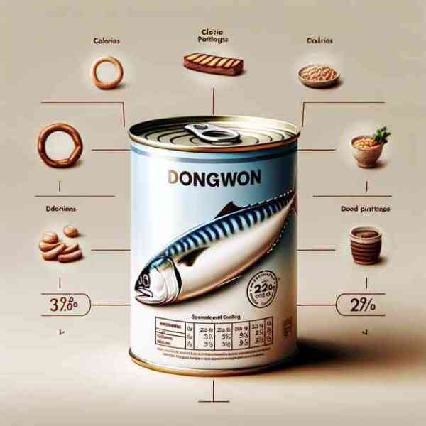 동원고등어통조림 효능 칼로리 영양성분 궁합음식 한눈에 보기
