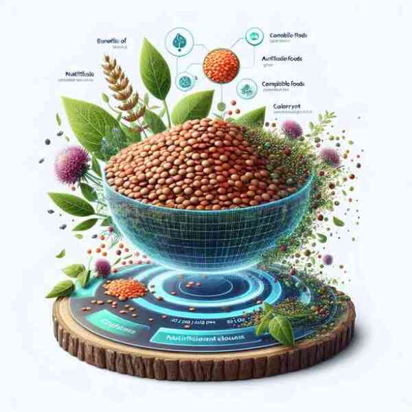 렌틸콩 효능 궁합음식 영양성분 칼로리 한눈에 보기