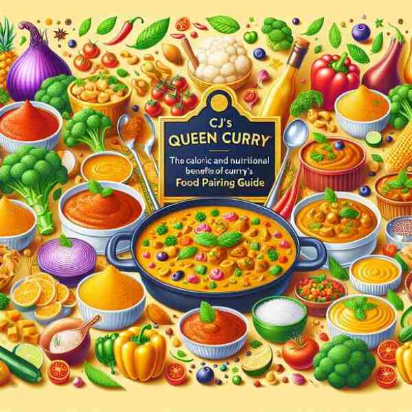 CJ카레여왕 효능 칼로리 영양성분 궁합음식 한눈에 보기
