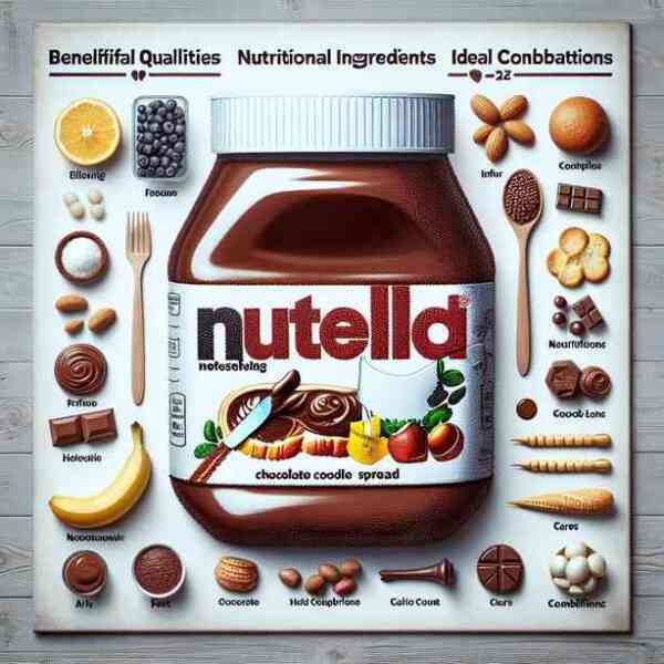 누텔라초콜릿스프레드 효능 영양성분 궁합음식 칼로리 한눈에 보기