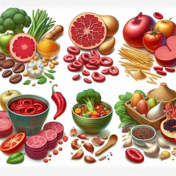 혈액순환을 촉진하고 혈전을 해소하는 식품 5가지! 혈액순환을 촉진하고 혈전을 해소하는 식품 5가지!