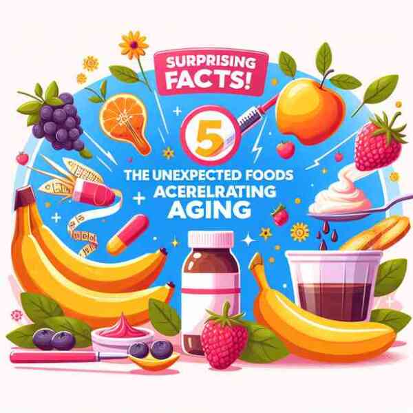 놀라운 사실! 노화를 촉진하는 의외의 5가지 음식 놀라운 사실! 노화를 촉진하는 의외의 5가지 음식