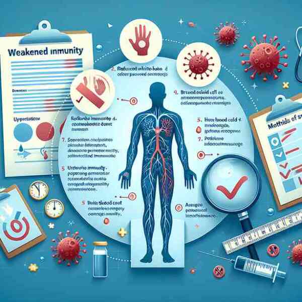 면역력 저하, 백혈구 수치 저하의 징후 5가지 및 개선 방법 면역력 저하, 백혈구 수치 저하의 징후 5가지 및 개선 방법