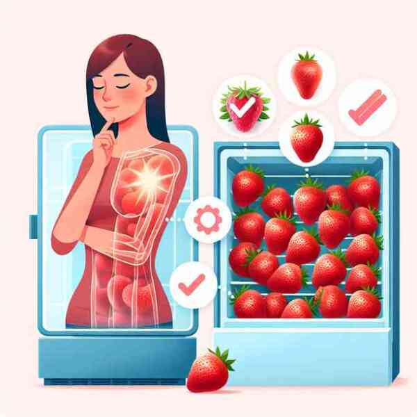 냉동딸기의 건강 효능과 주의할 점 냉동딸기의 건강 효능과 주의할 점