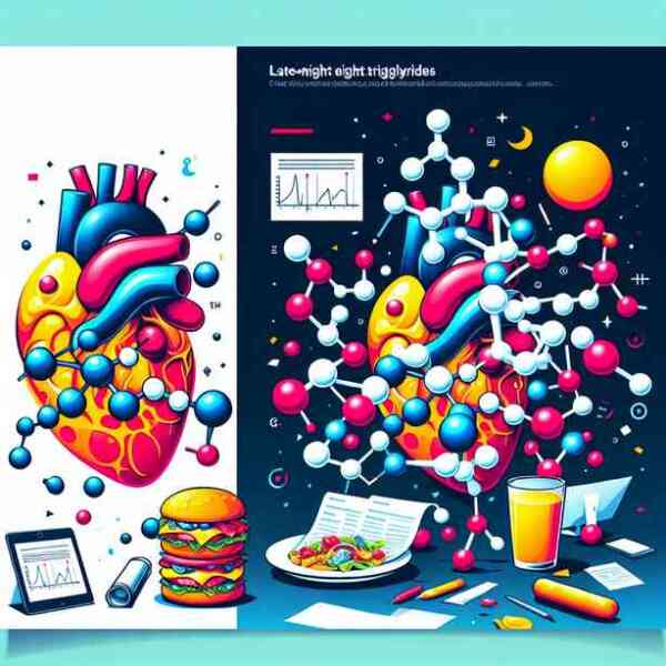 저녁 늦게 먹는 습관, 중성지방에 미치는 영향 저녁 늦게 먹는 습관, 중성지방에 미치는 영향