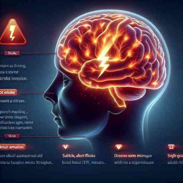 절반의 성인이 깜빡이는 뇌졸중 경고 신호, 30분 이내 병원 방문 필수 절반의 성인이 깜빡이는 뇌졸중 경고 신호, 30분 이내 병원 방문 필수