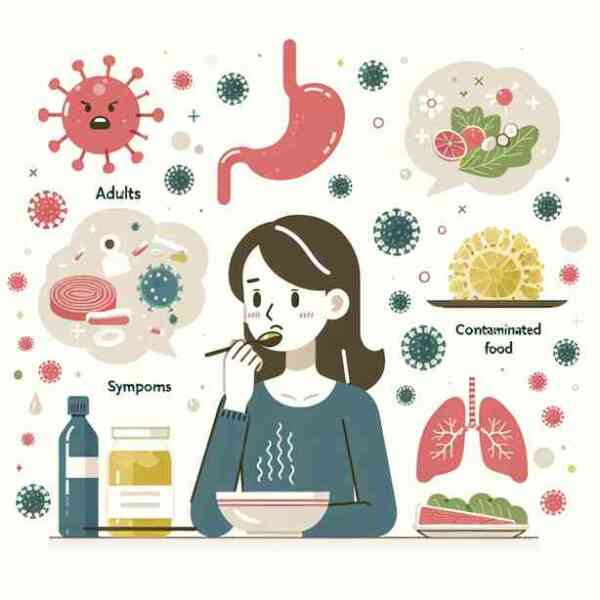 노로바이러스: 성인의 증상, 감염 음식, 치료법은? 노로바이러스: 성인의 증상, 감염 음식, 치료법은?