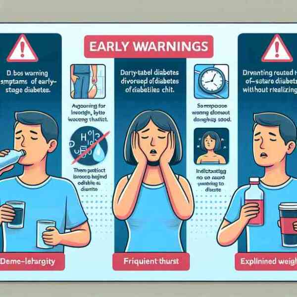 당뇨의 초기증상, 환자들이 놓치는 3가지 신호 당뇨의 초기증상, 환자들이 놓치는 3가지 신호