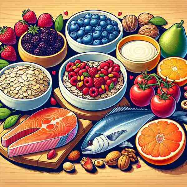 혈관 건강을 위한 먹어야 할 5가지 음식 혈관 건강을 위한 먹어야 할 5가지 음식