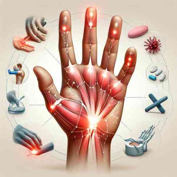 손바닥 중앙 통증의 다양한 원인과 치료법 탐색 손바닥 중앙 통증의 다양한 원인과 치료법 탐색