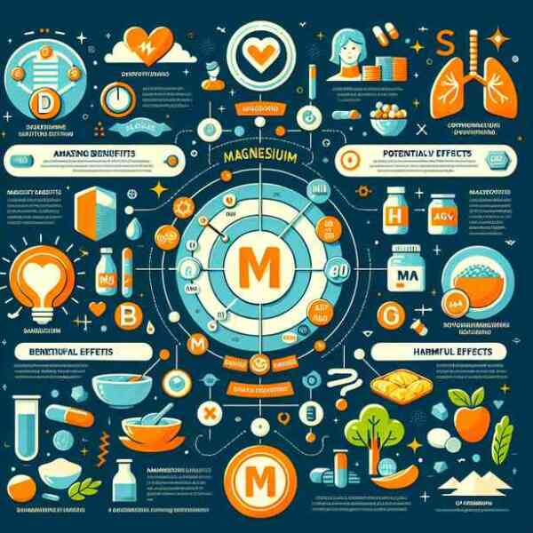 마그네슘의 놀라운 효과와 부작용, 일일 필요량 살펴보기 마그네슘의 놀라운 효과와 부작용, 일일 필요량 살펴보기