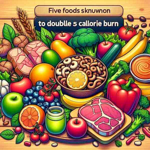 칼로리 소모를 두 배로 증가시키는 놀라운 5가지 음식 칼로리 소모를 두 배로 증가시키는 놀라운 5가지 음식