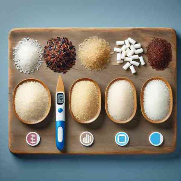 혈당 관리에 효과적인 쌀 5종과 흰쌀 비교 혈당 관리에 효과적인 쌀 5종과 흰쌀 비교