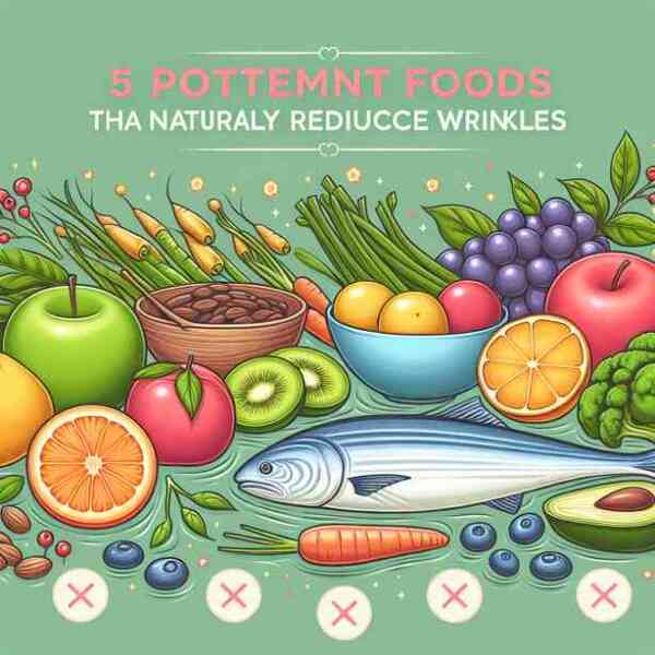 주름을 자연스럽게 없애는 강력한 식품 5선 주름을 자연스럽게 없애는 강력한 식품 5선