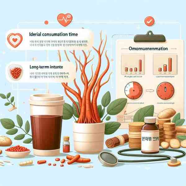 홍삼의 이상적인 복용 시간과 장기 섭취 정보 홍삼의 이상적인 복용 시간과 장기 섭취 정보