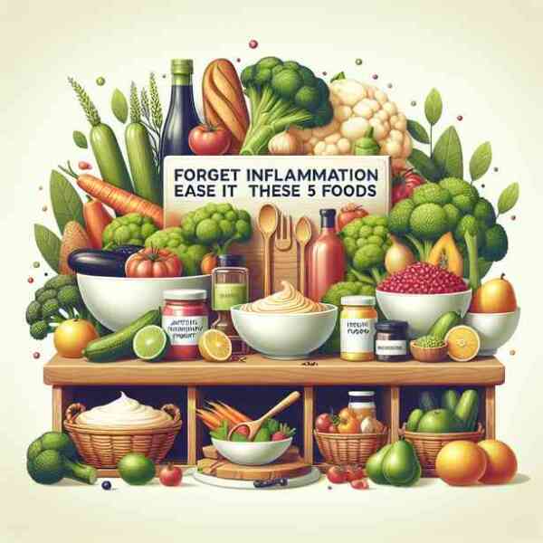 염증은 잊어버리세요, 이 5가지 식품으로 완화하세요 염증은 잊어버리세요, 이 5가지 식품으로 완화하세요