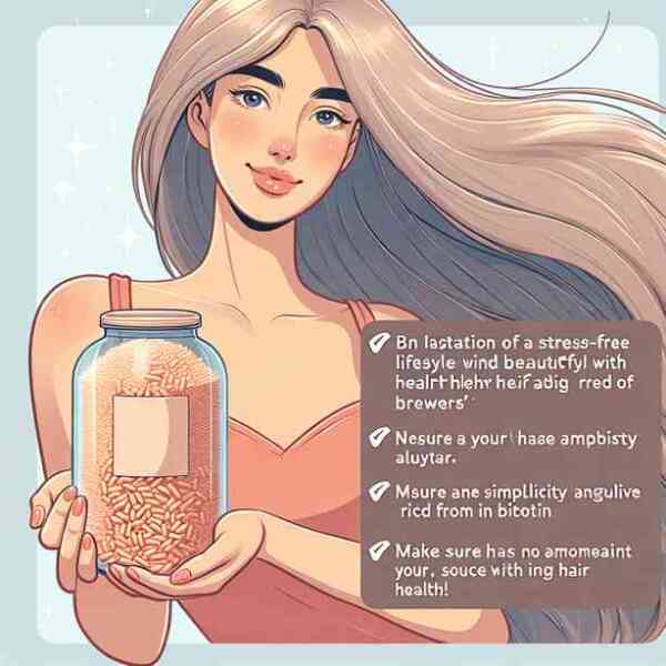 모발 걱정 없는 삶으로, 비오틴 풍부한 맥주효모환의 효과 모발 걱정 없는 삶으로, 비오틴 풍부한 맥주효모환의 효과