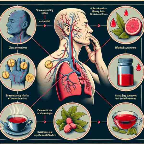 혈액 순환 장애 시 나타나는 여섯 가지 증상과 개선 차 및 영양제 혈액 순환 장애 시 나타나는 여섯 가지 증상과 개선 차 및 영양제