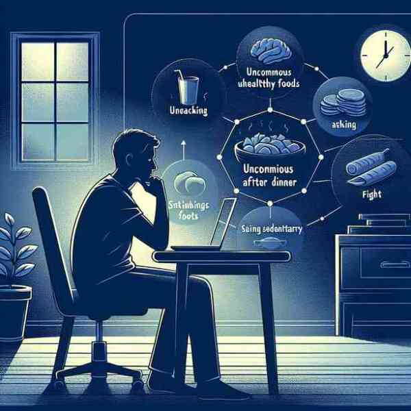 저녁 후에 피해야 할 무의식적인 행동 저녁 후에 피해야 할 무의식적인 행동