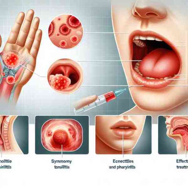 편도염과 인후염, 초기 증상 및 효과적인 치료법 편도염과 인후염, 초기 증상 및 효과적인 치료법