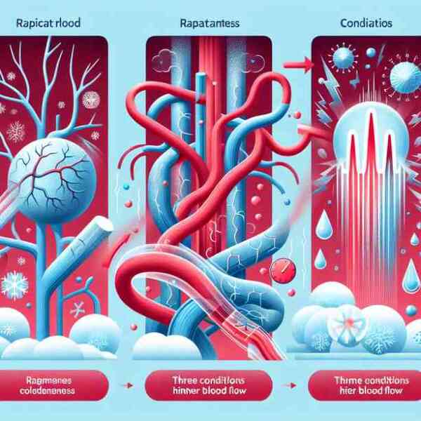 급속한 차가움, 혈류를 방해하는 세 가지 이유 급속한 차가움, 혈류를 방해하는 세 가지 이유
